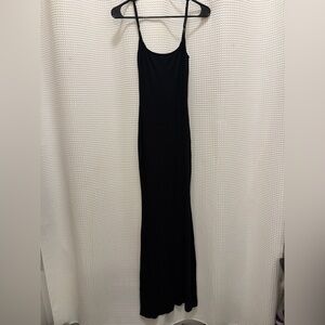 Skims Black Maxi Dress - size M